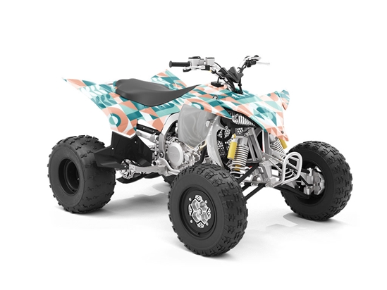 Sunset Abstractions Mosaic ATV Wrapping Vinyl