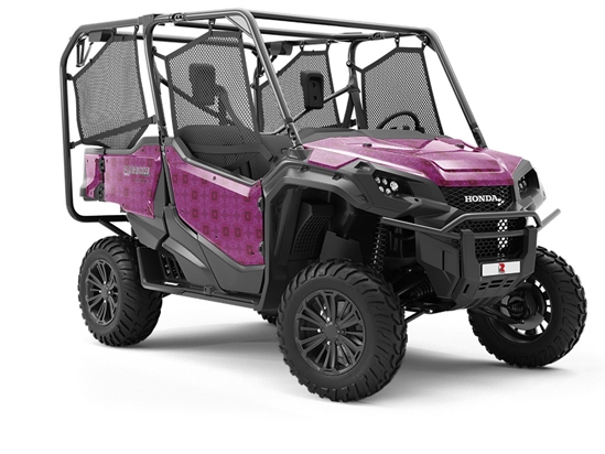 Fuchsia Foundations Mosaic Utility Vehicle Vinyl Wrap