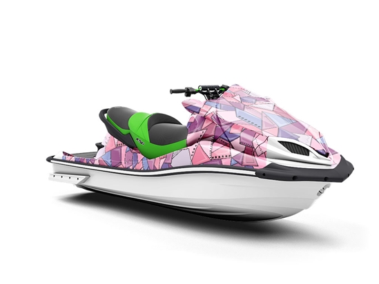 How Mauvelous Mosaic Jet Ski Vinyl Customized Wrap