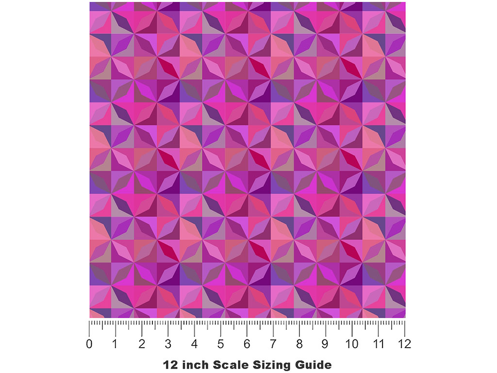 Mystic Sensations Mosaic Vinyl Film Pattern Size 12 inch Scale