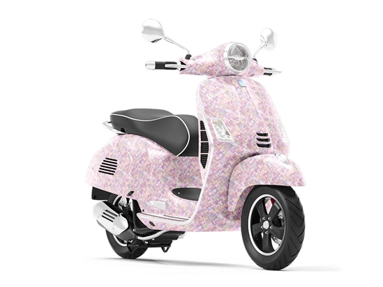 Soft and Strong Mosaic Vespa Scooter Wrap Film