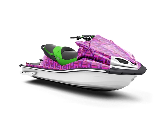 Boss Jokes Mosaic Jet Ski Vinyl Customized Wrap