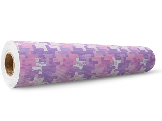 Heliotrope Tunes Mosaic Wrap Film Wholesale Roll