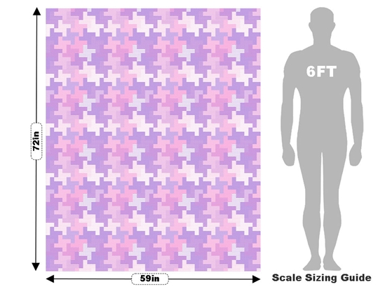 Heliotrope Tunes Mosaic Vehicle Wrap Scale