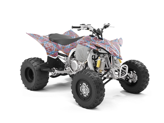 Sweet Sangria Mosaic ATV Wrapping Vinyl