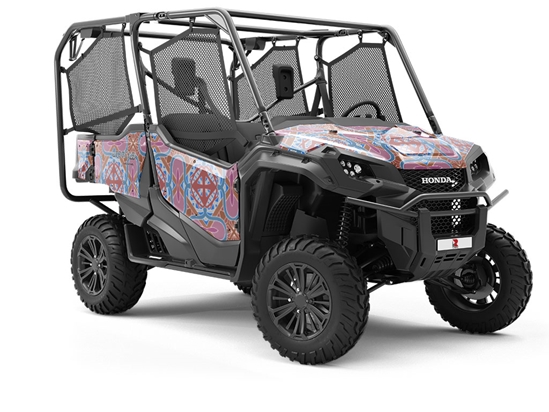 Sweet Sangria Mosaic Utility Vehicle Vinyl Wrap