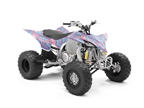 Ultra Violet Mosaic ATV Wrapping Vinyl