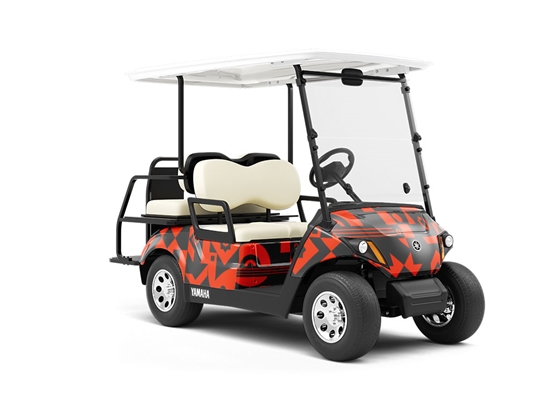 Prismatic Legacy Mosaic Wrapped Golf Cart