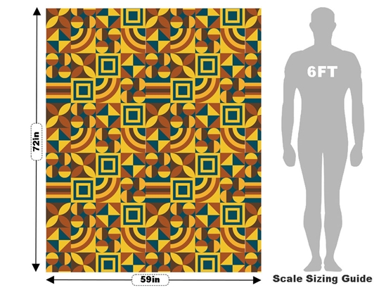 Buttery Goodness Mosaic Vehicle Wrap Scale