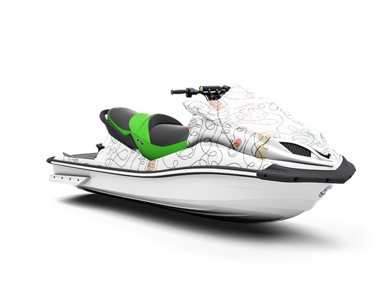 Melpomene and Thalia Movie Jet Ski Vinyl Customized Wrap