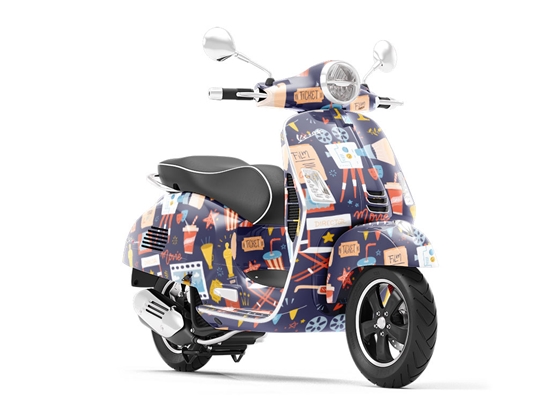 Seat Taken Movie Vespa Scooter Wrap Film