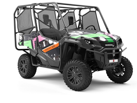 Boombox Ready Music Utility Vehicle Vinyl Wrap