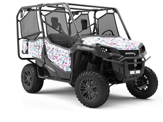 Playful Notes Music Utility Vehicle Vinyl Wrap