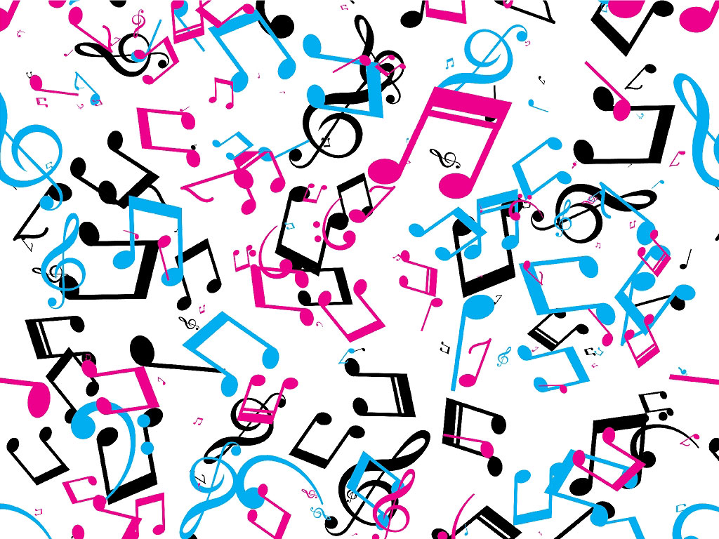 Playful Notes Music Vinyl Wrap Pattern