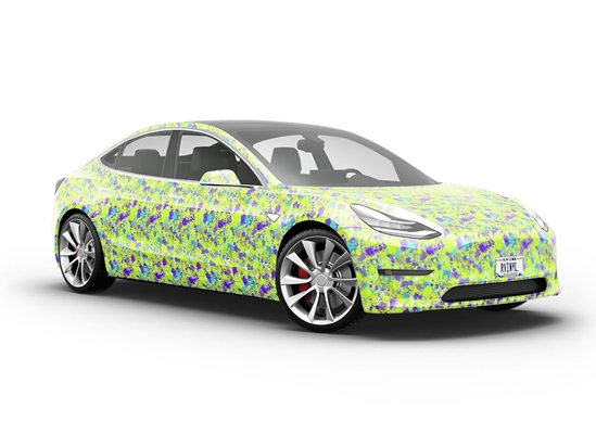 Electric Avenue Paint Splatter Vehicle Vinyl Wrap