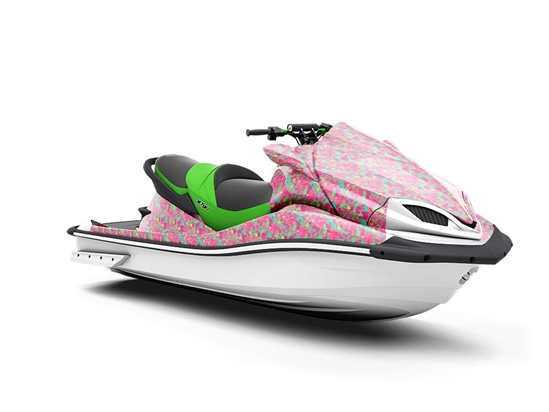 No Mistakes Paint Splatter Jet Ski Vinyl Customized Wrap