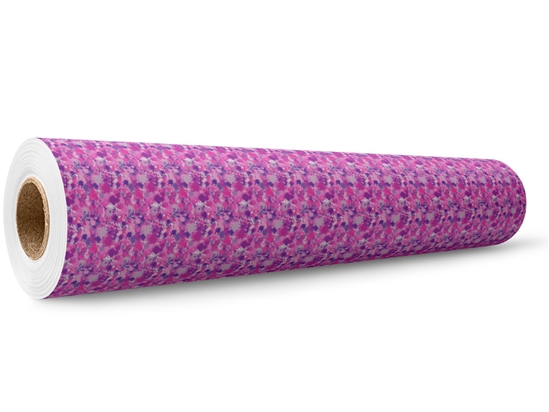 Pink Power Paint Splatter Wrap Film Wholesale Roll