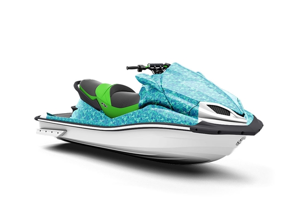 Stay Home Paint Splatter Jet Ski Vinyl Customized Wrap