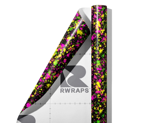 Rwraps™ Studio Floor Paint Splatter Vinyl Wrap