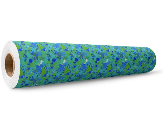 Water Me Paint Splatter Wrap Film Wholesale Roll