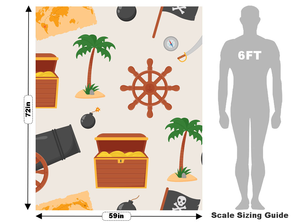 Uncharted Isle Pirate Vehicle Wrap Scale