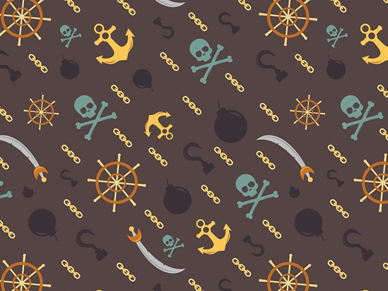 Yoho Yoho Pirate Vinyl Wrap Pattern