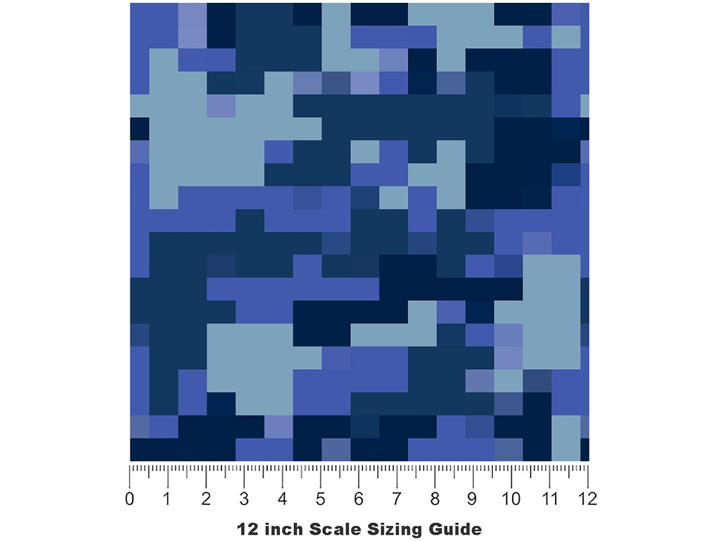 Heavy Downpour Pixel Vinyl Film Pattern Size 12 inch Scale