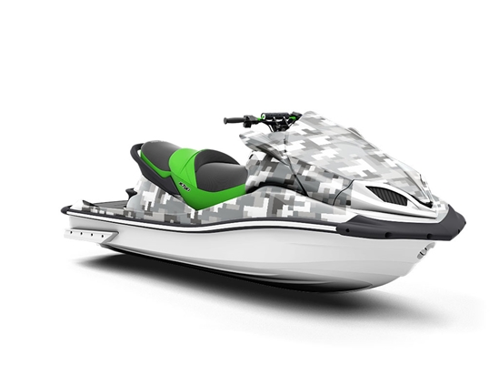 Midnight Mission Pixel Jet Ski Vinyl Customized Wrap