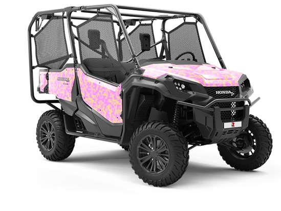 Baby Blanket Pixel Utility Vehicle Vinyl Wrap