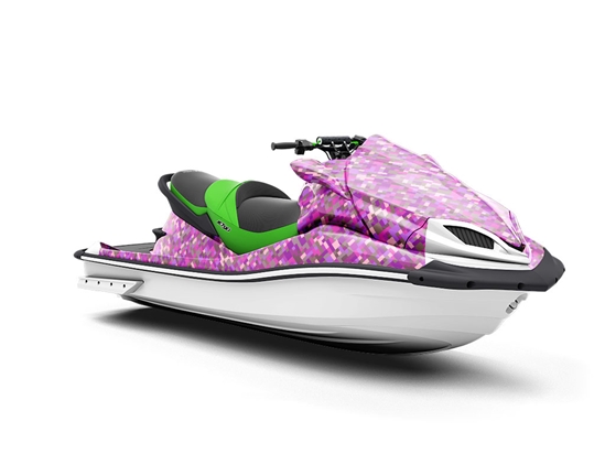 British Mountbatten Pixel Jet Ski Vinyl Customized Wrap