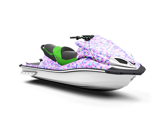 Hopbush  Pixel Jet Ski Vinyl Customized Wrap