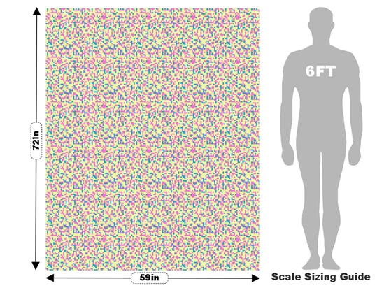 Kalamata Olive Pixel Vehicle Wrap Scale