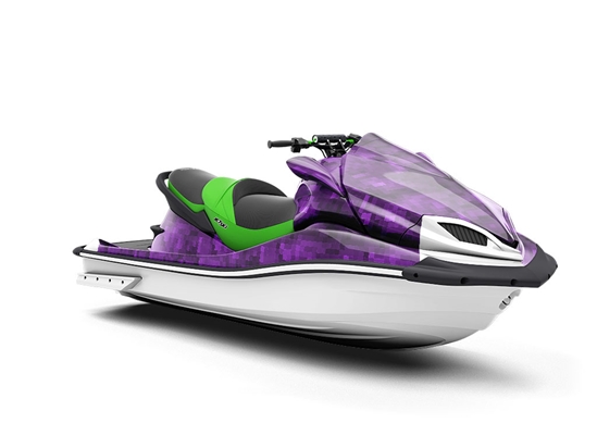 Tried and True Pixel Jet Ski Vinyl Customized Wrap