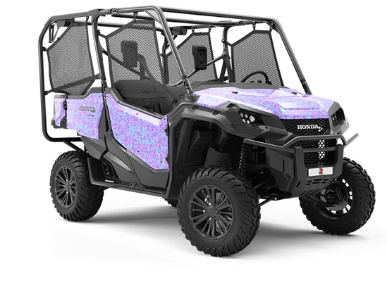 You Mauve Me Pixel Utility Vehicle Vinyl Wrap