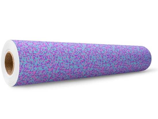 You Mauve Me Pixel Wrap Film Wholesale Roll