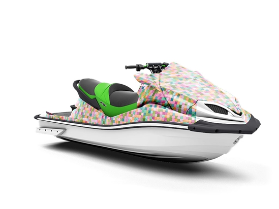 Disco Baby Pixel Jet Ski Vinyl Customized Wrap