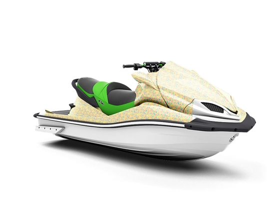 Granny Chair Pixel Jet Ski Vinyl Customized Wrap