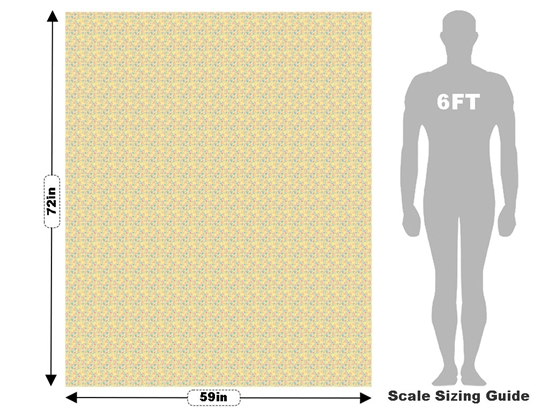 Granny Chair Pixel Vehicle Wrap Scale