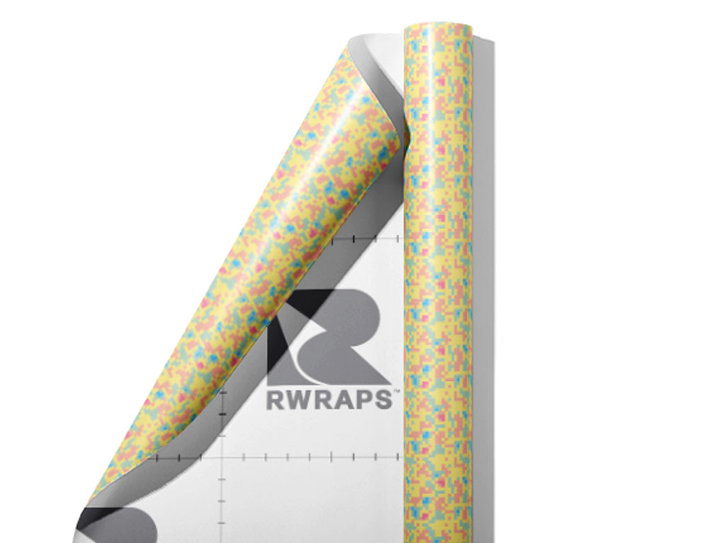 Granny Chair Pixel Wrap Film Sheets