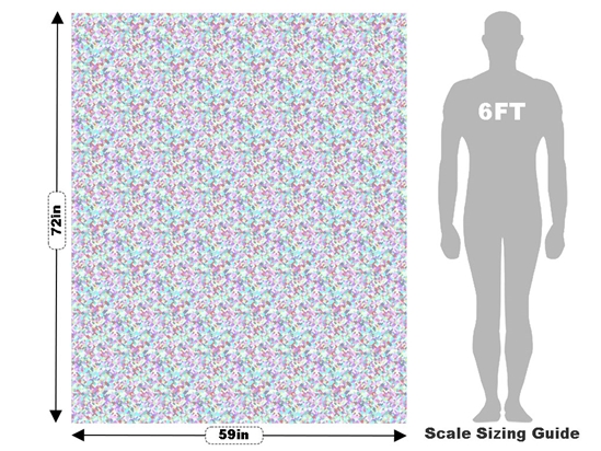 Ladies Who Lunch Pixel Vehicle Wrap Scale