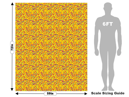 The Mikado Pixel Vehicle Wrap Scale