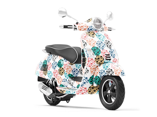 Dot Inception Polka Dot Vespa Scooter Wrap Film