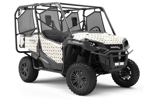 Green Baubles Polka Dot Utility Vehicle Vinyl Wrap