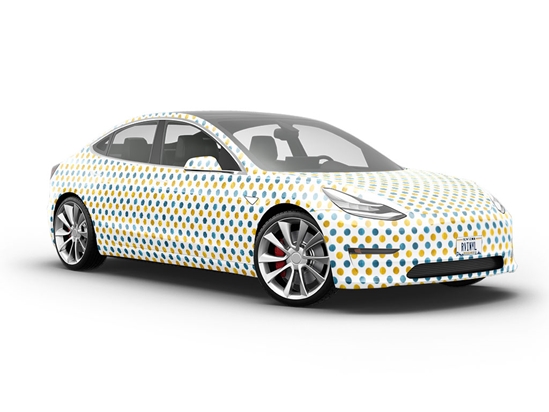 Hello Goodbye Polka Dot Vehicle Vinyl Wrap