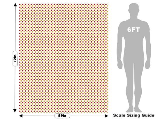 Traffic Lights Polka Dot Vehicle Wrap Scale