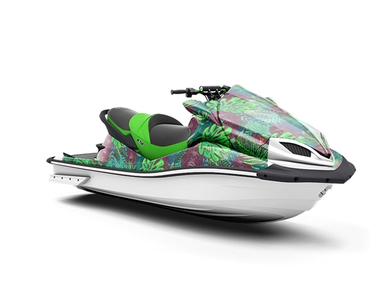 Angry Silverbacks Primate Jet Ski Vinyl Customized Wrap