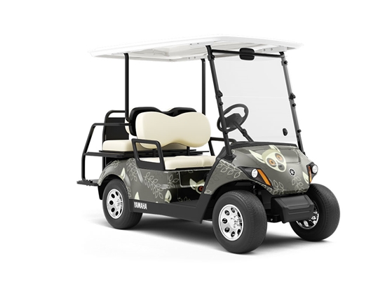 Lemur Vision Primate Wrapped Golf Cart