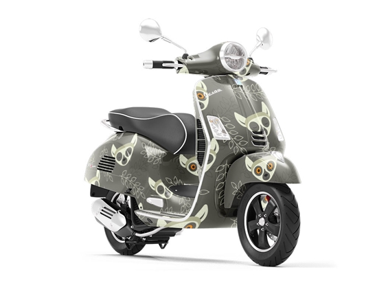 Lemur Vision Primate Vespa Scooter Wrap Film