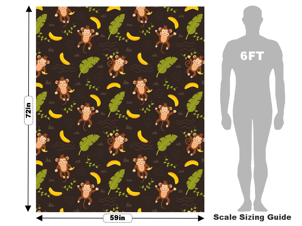 Midnight Snacks Primate Vehicle Wrap Scale