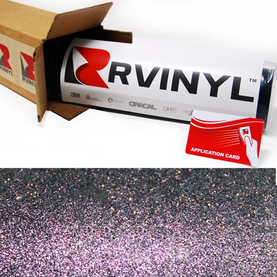 Purple Sparkle Chameleon Vinyl Film Wrap